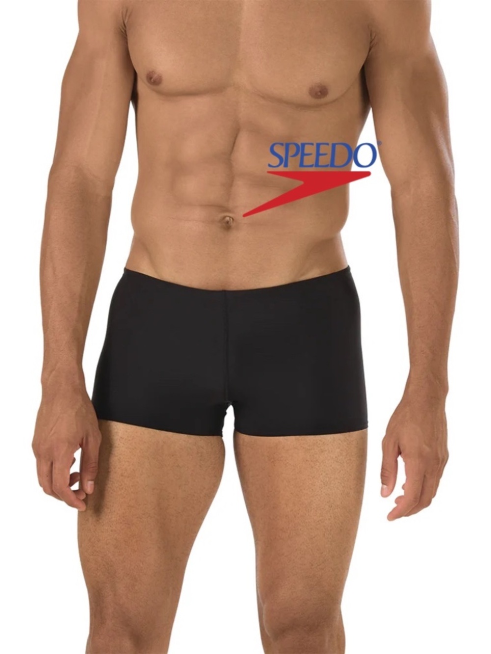 Speedo Square Cut Swimsuit 32" waist Gently worn 50% polyester/50% PBT